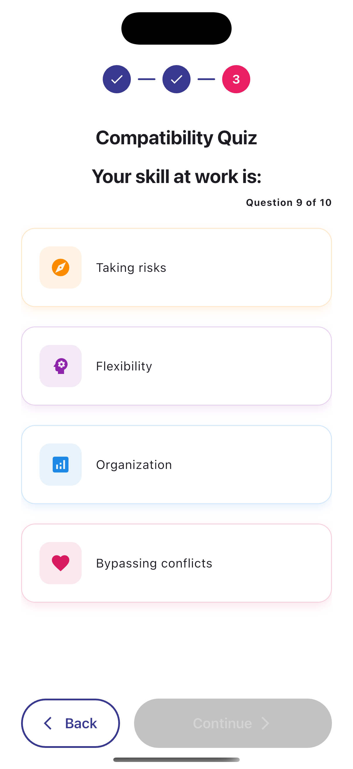 Personalized tasks based on your profile.